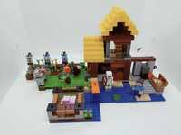 Używane klocki LEGO Minecraft Wiejska chata 21144