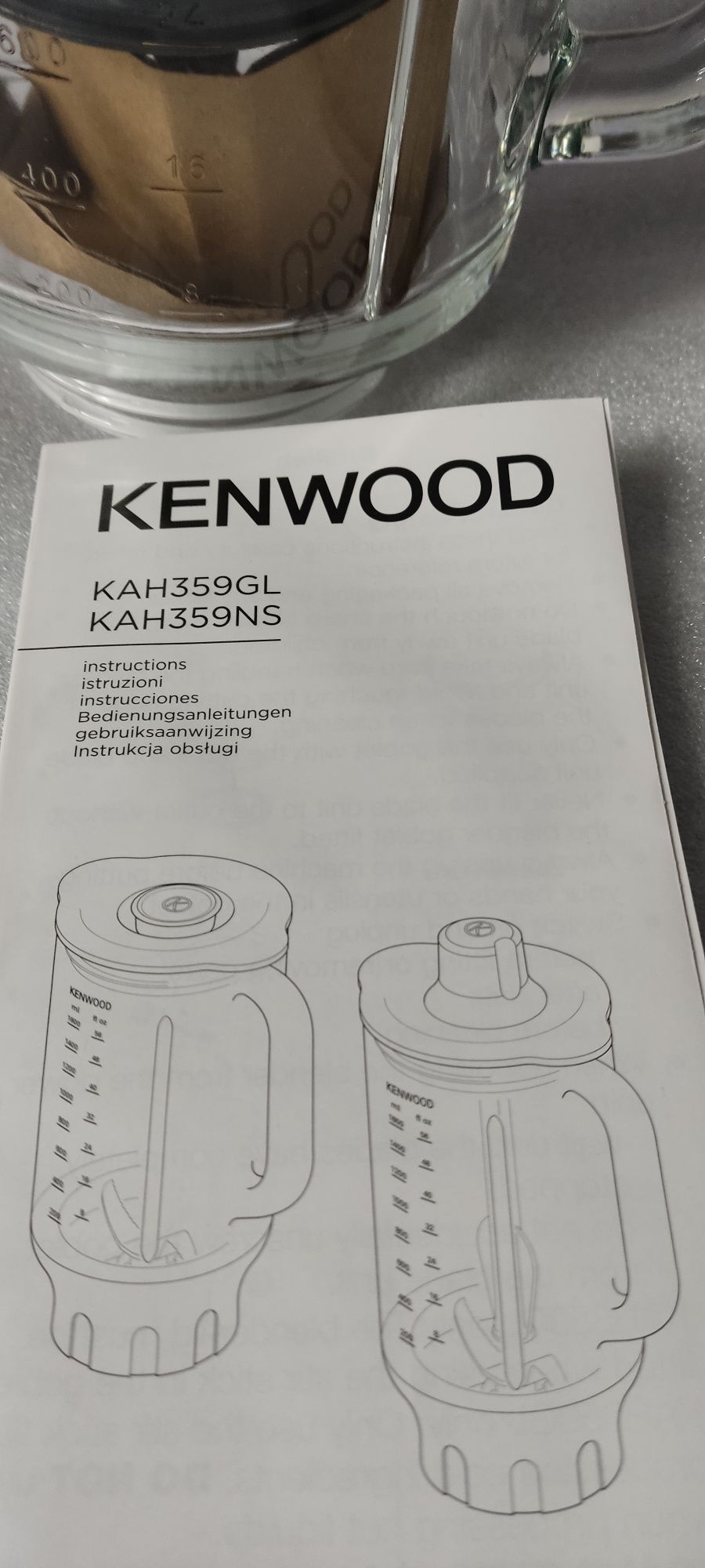 Blender szklany Kenwood KAH359NS