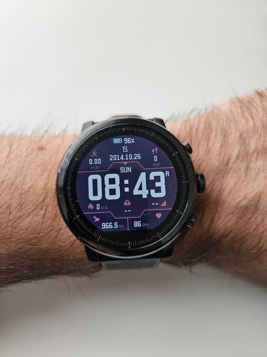 Zegarek Smartwatch Amazfit Stratos A1619 Multisport GPS - wodoodporny