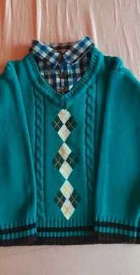 Sweter chłopięcy rozmiar 116-128