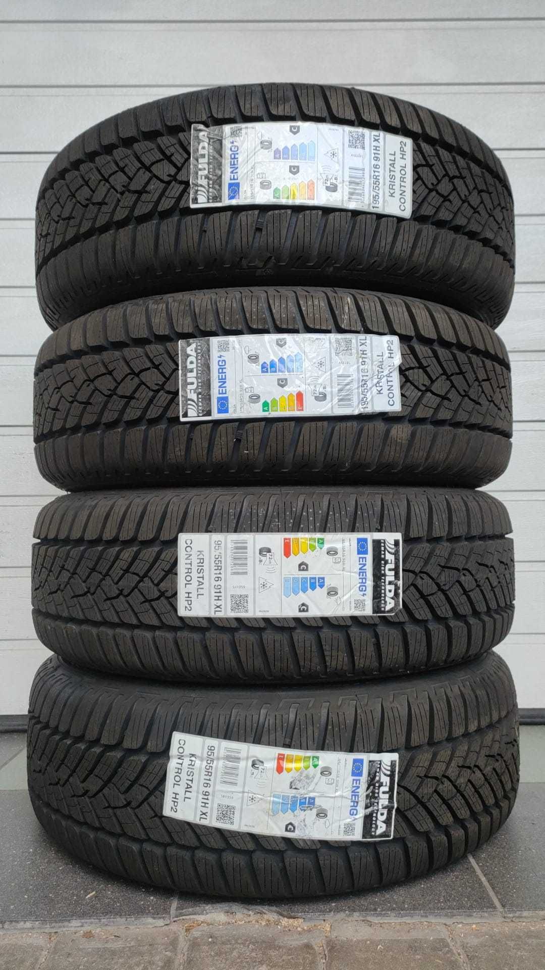 Koła FIAT 500E 16" 4x 98 opony zima 195/55/16 Fulda  (OL1680)
