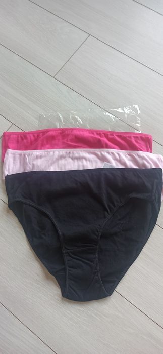 Majtki damskie 3szt. nowe XL