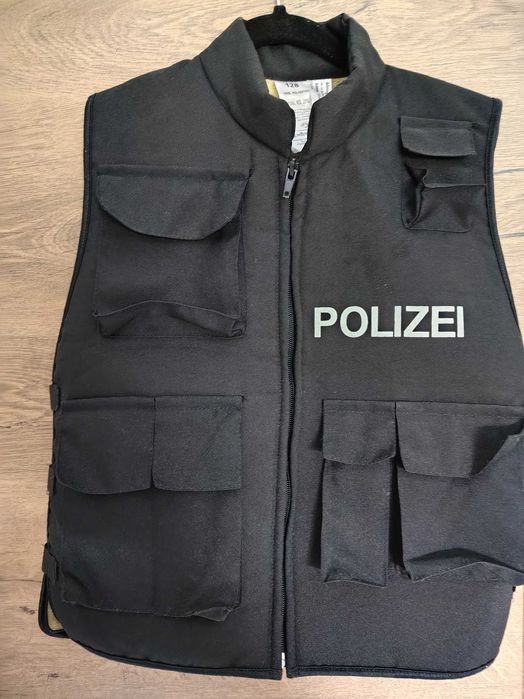 Strój kamizelka Policjant 128