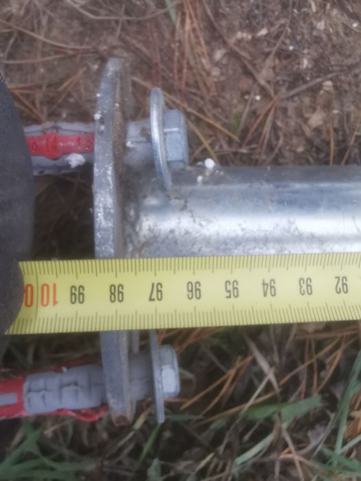 Słupek ochronny, ostrzegawczy, parkingowy, stalowy