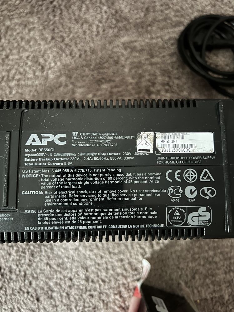 ИБП ДБЖ Back-UPS APC Pro 550VA (BR550GI)