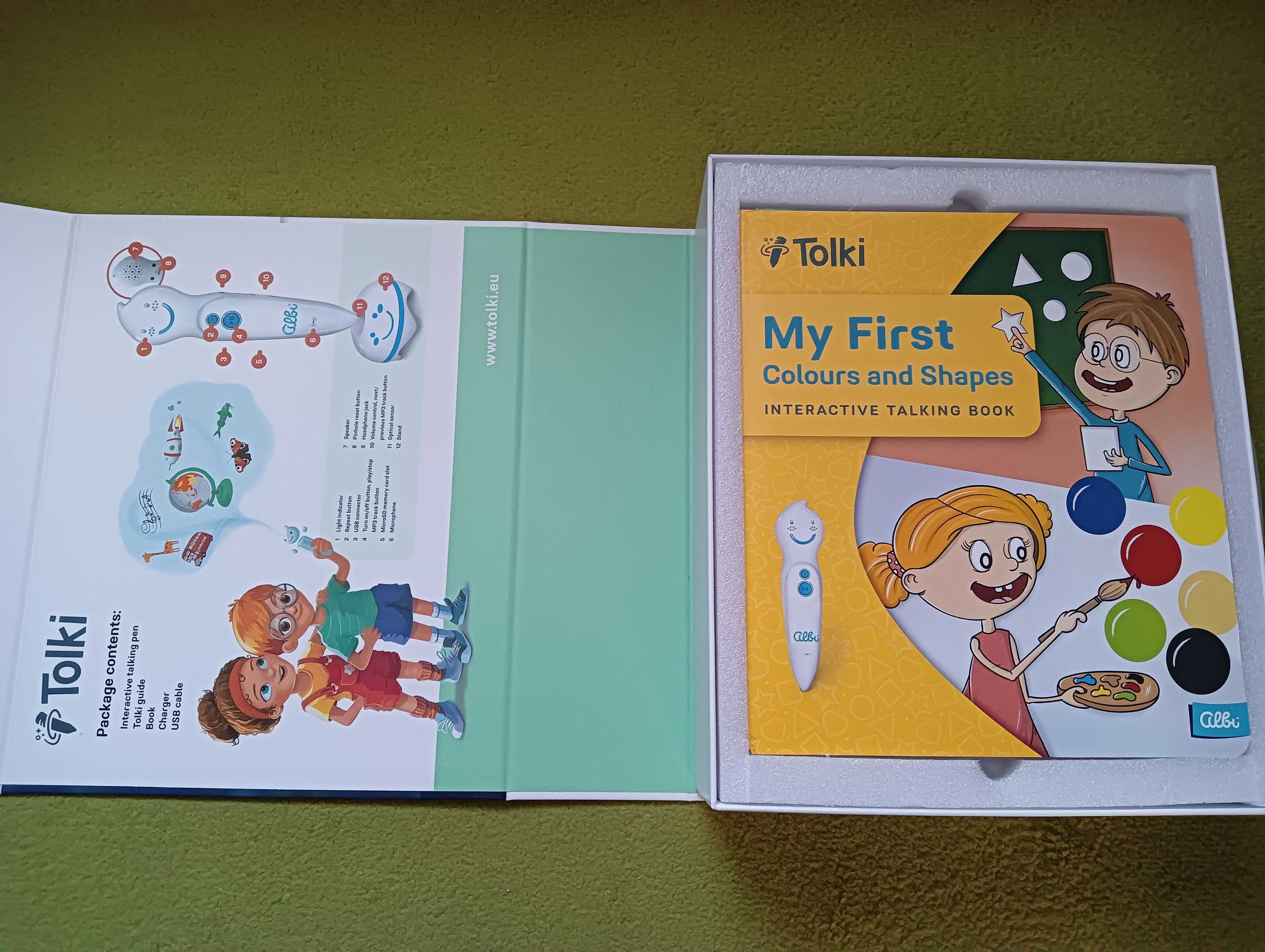 Tolki zestaw My first colours and shapes EN