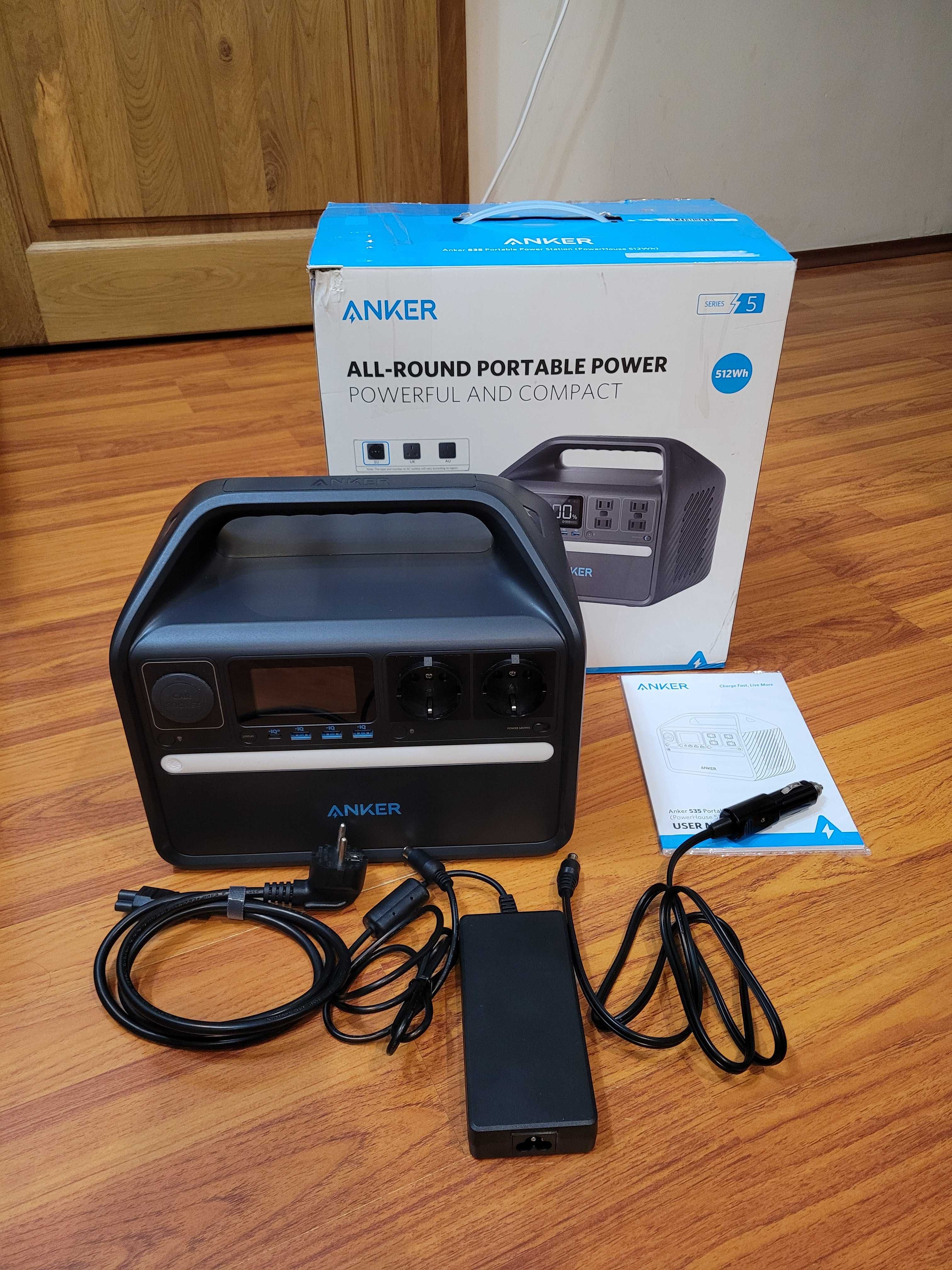 Зарядна станція ANKER 535, на гарантії 5 років.