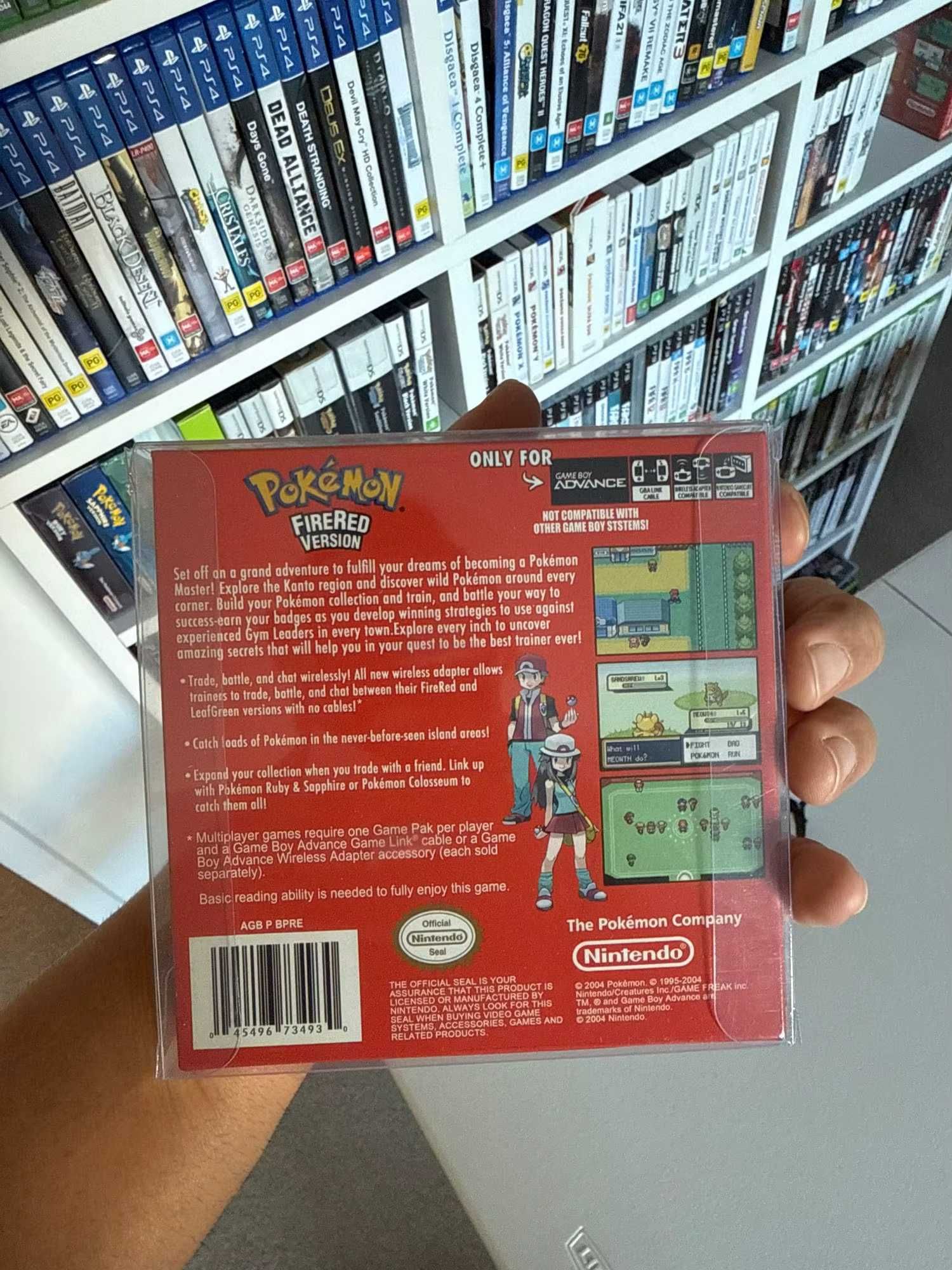 Pokemon: FireRed Version Nintendo Game Boy Advance