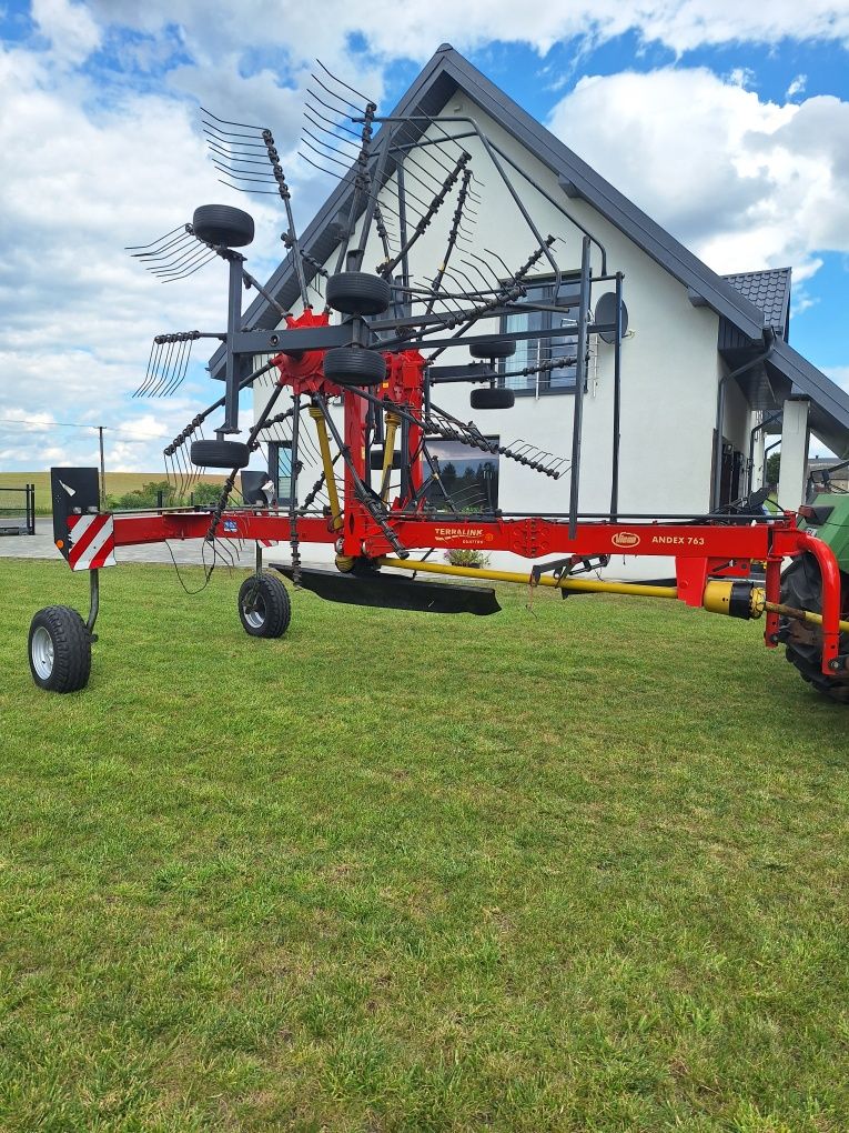 Zgrabiarka Vicon Andex 763 vario Quattro Terralink  claas krone kuhn