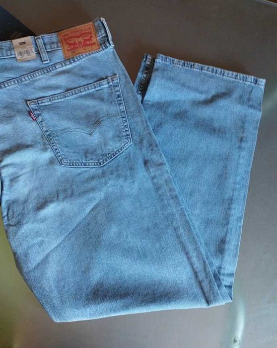 Levi's levis 505 Regular Fit Men's  джинси стрейч для великих 48х34