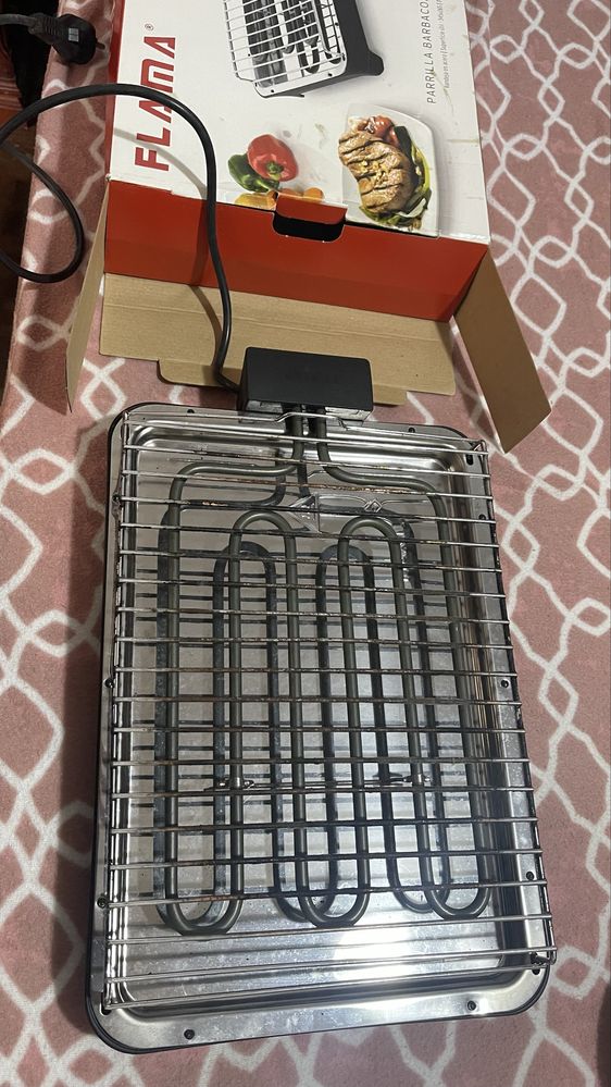 Grelhador eletrico flama