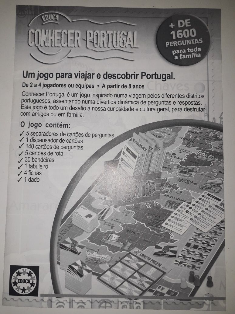 Jogo Educa Conhecer Portugal