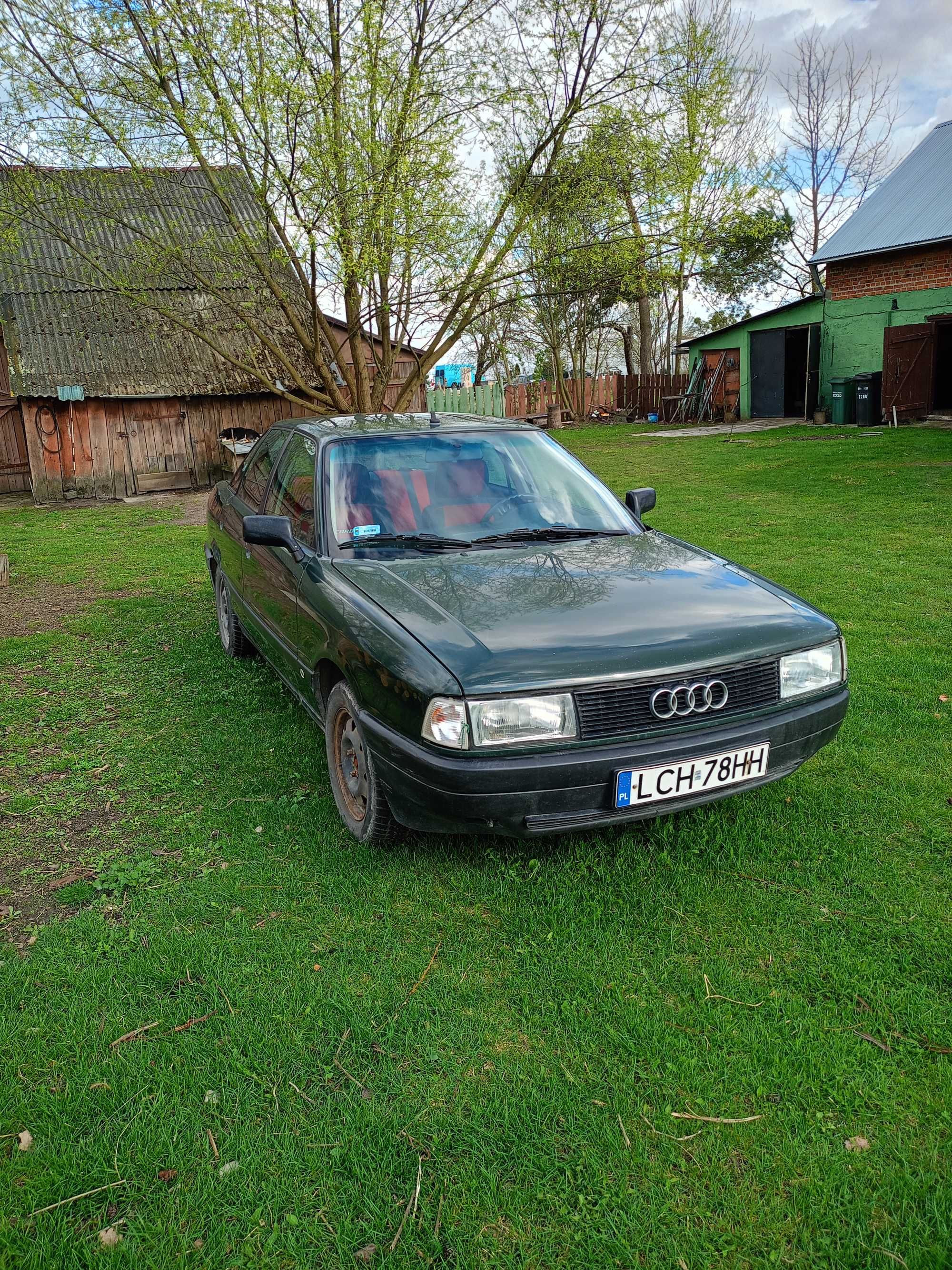 Audi 80 b3 zielone