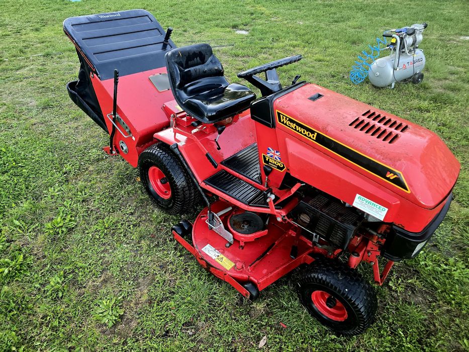 Kosiarka Westwood T1800 Countax Briggs Vanguard Kosz Zgrabiarka