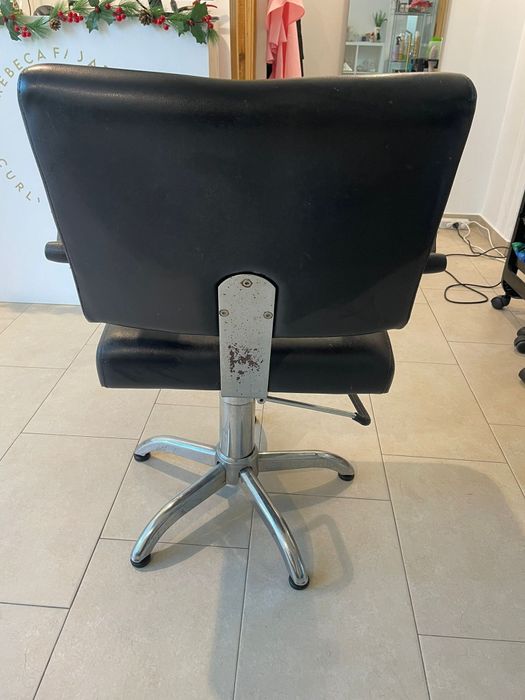 Cadeira hidráulica cabeleireiro profissional