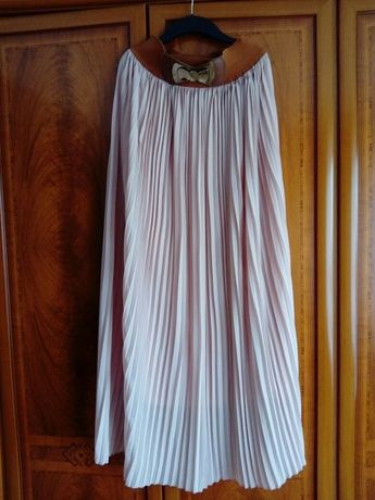 Śliczna spódnica plisowana tunika sukienka. M.