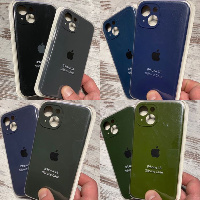 чехол iphone 13 silicon case с защитой силикон чехол айфон 13 камера