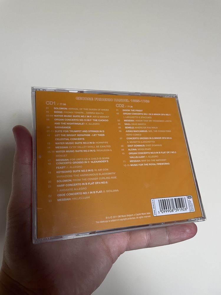 Музичний CD диск Various Artist - ESSENTIAL HANDEL (2 CD) Гендель