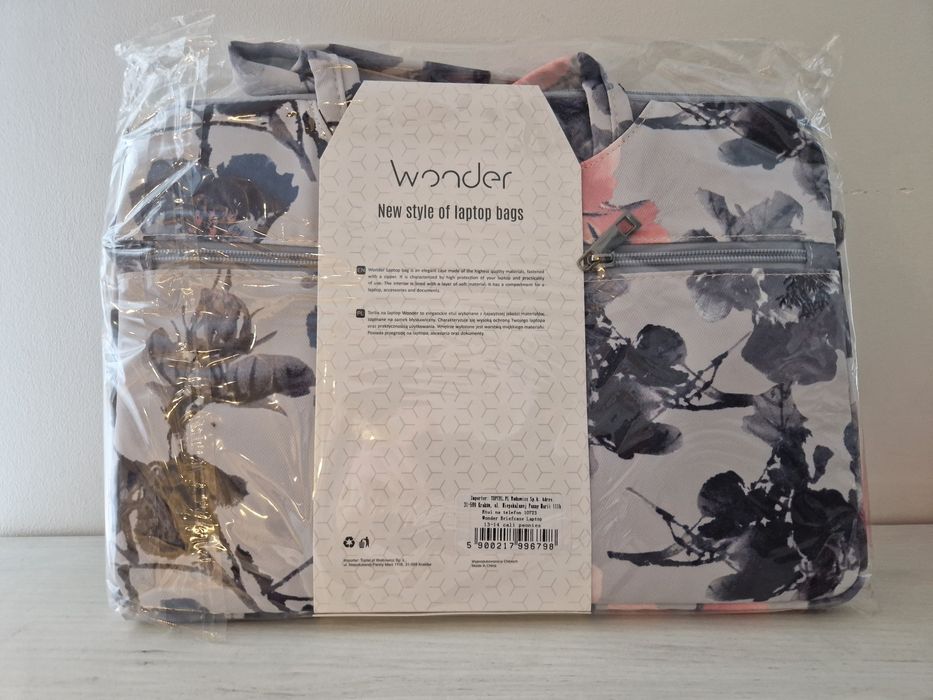 Wonder Briefcase Laptop 13-14 cali peonie