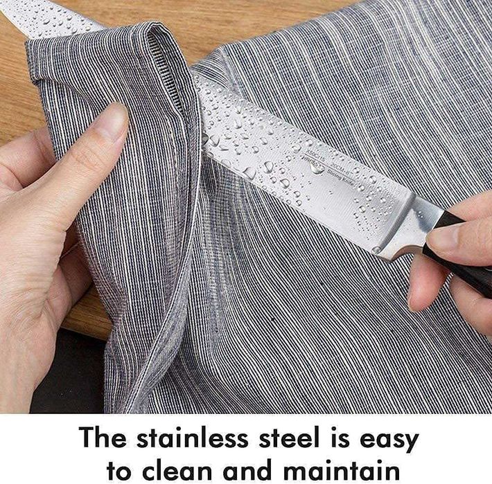 Conjunto de facas de cozinha em aço inoxidável de 6 peças (NOVO)