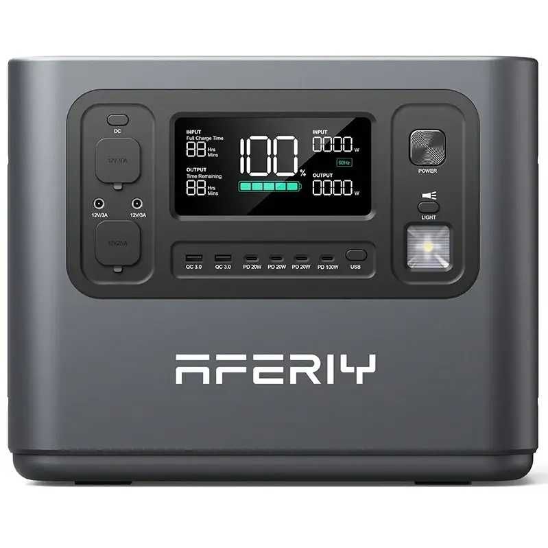 Зарядна станція Aferiy AF-P110, 1200 Вт, 960 Вт LifePo4 UPS, ДЖБ