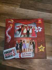 Dwustronne puzzle High School Musical