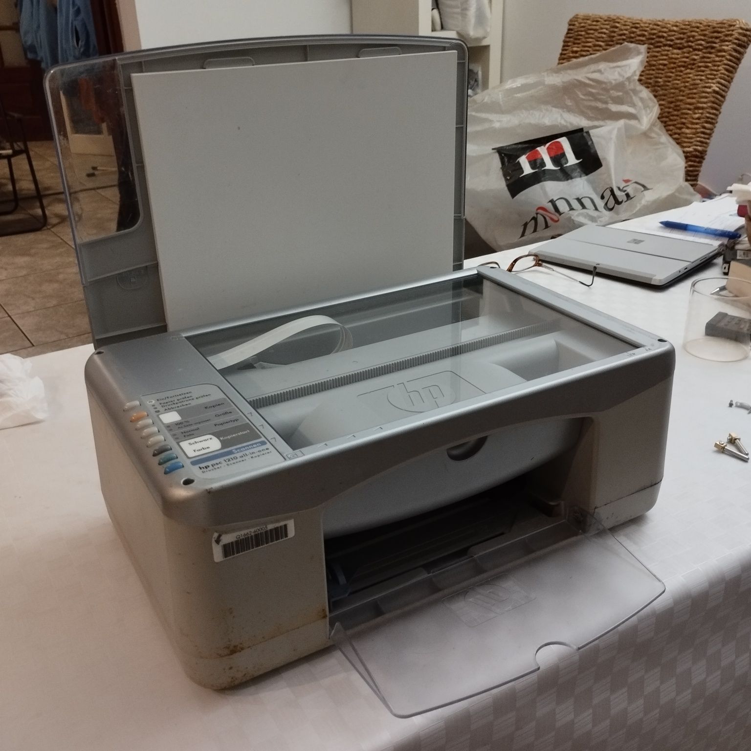 HP PSC 120 all-in-one drukarka, skaner, sprawna