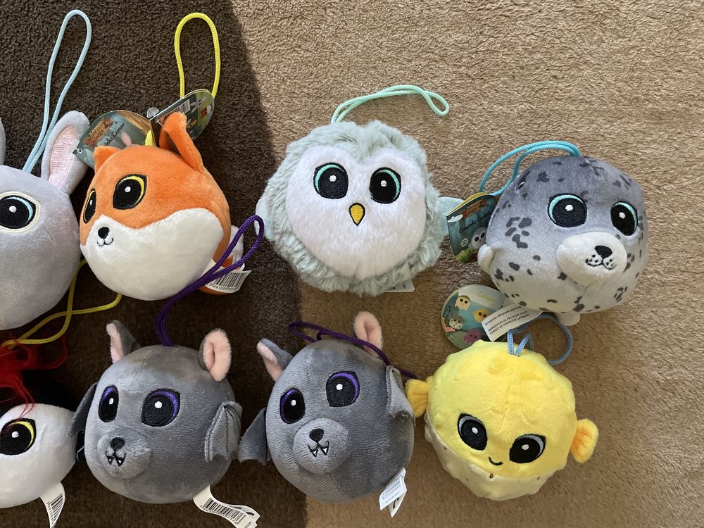 Peluches pingo doce bando do bosque e mar pequenos