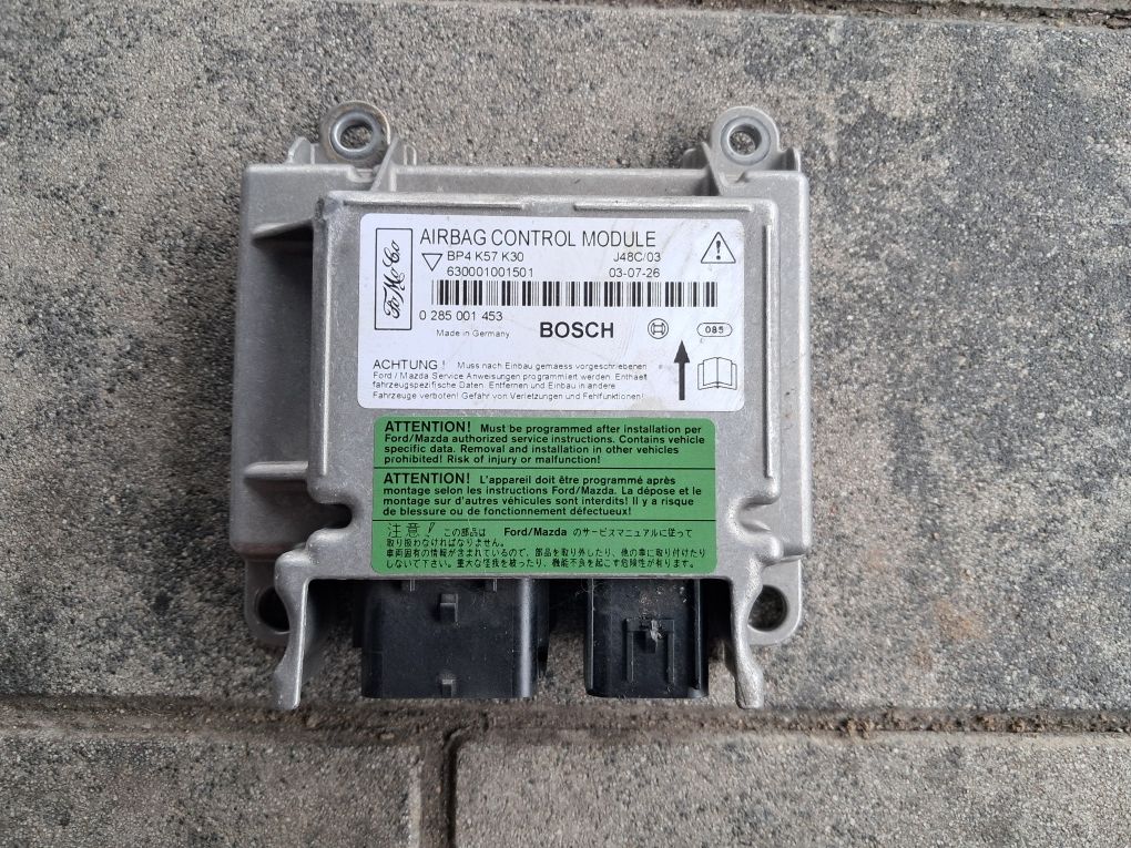 Moduł sensor poduszek Air Bag Mazda 3 BK Rok 2003 benzyna 1.6 16v