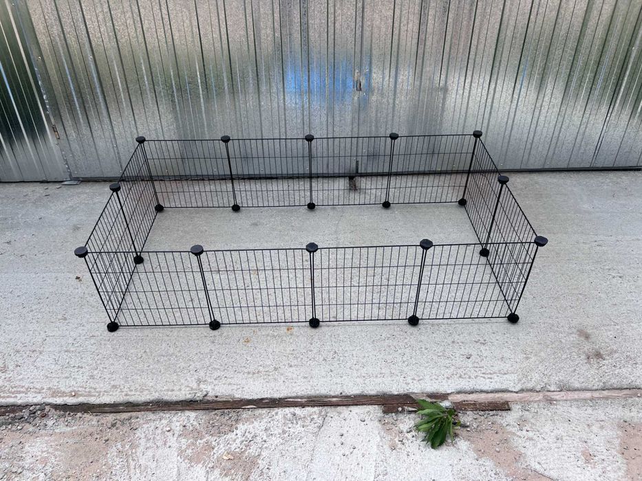 Duża klatka kojec wybieg dla świnki królika zwierząt modułowy NOWY