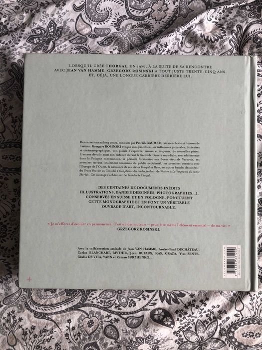 Grzegorz Rosiński Monografia wyd. francuskie Le Lombard
