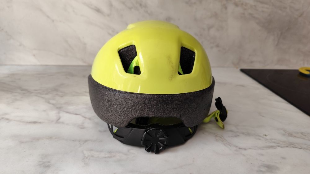 Kask rowerowy dla dzieci Btwin Fluo