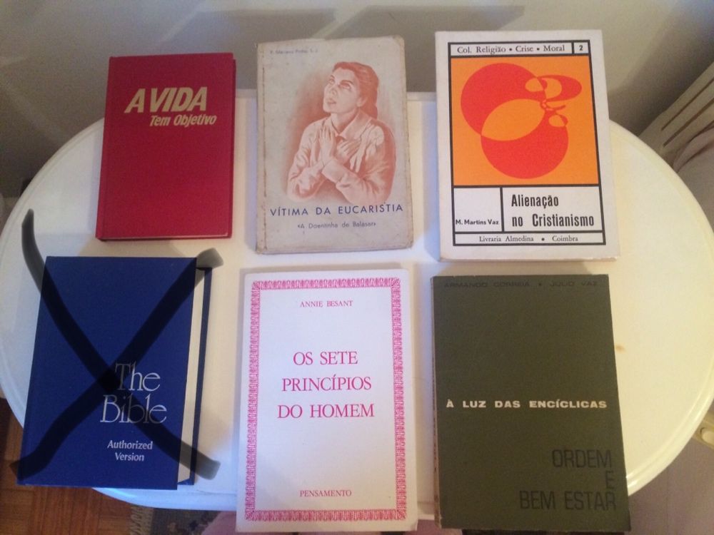 Livros sobre Religião.