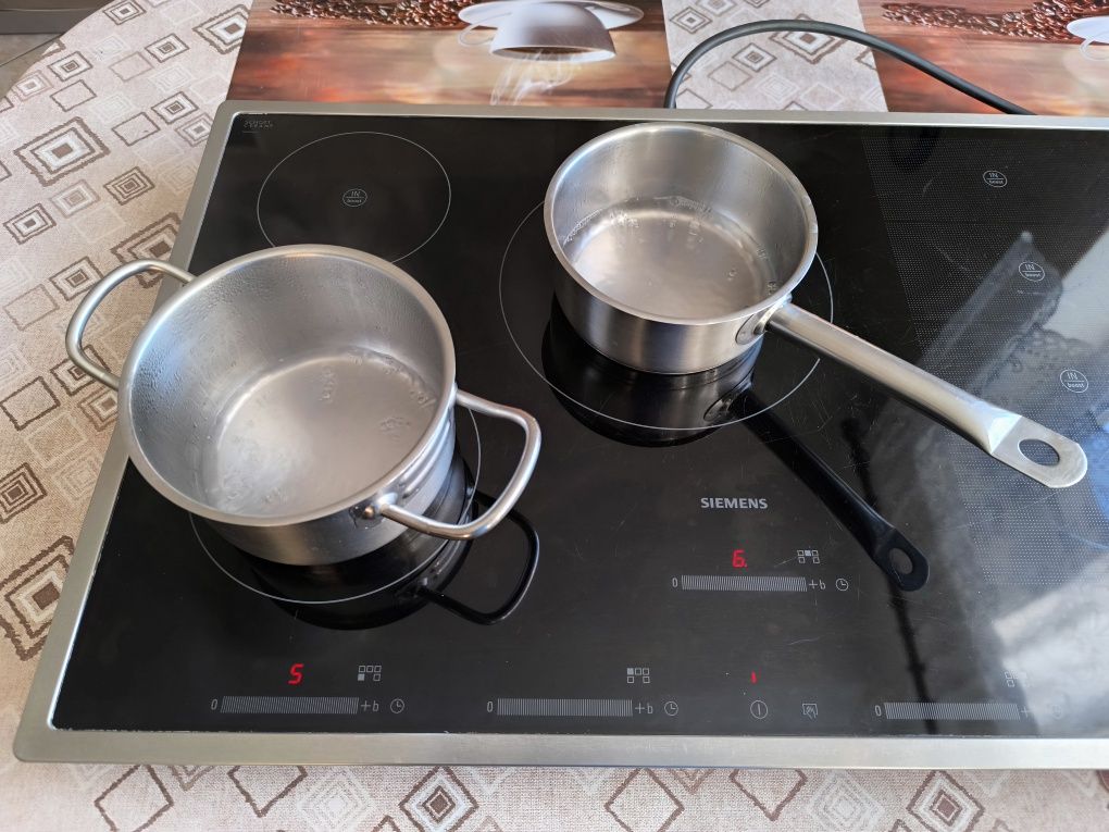 Płyta indukcyjna Siemens 7,2kW 5 pól grzewczych kuchenka indukcyjna