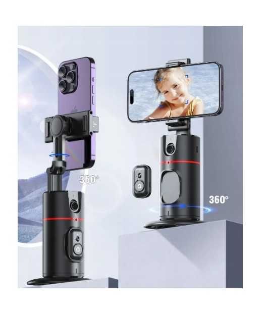Uchwyt na telefon p02 selfie stick statyw obrotowy czujnik ttst758