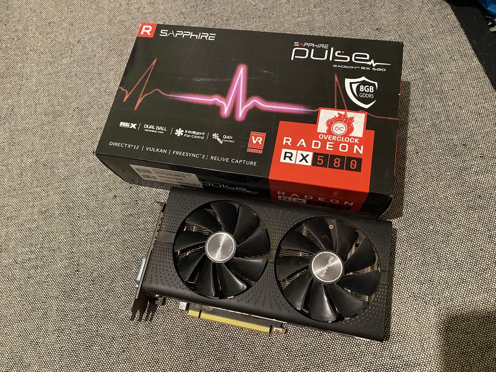 Видеокарта Sapphire Radeon RX 580 8192MB