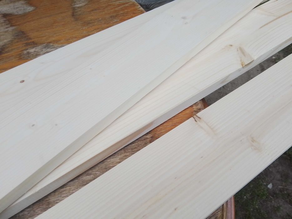 Heblowana deska 140 cm , świerk, wysyłka