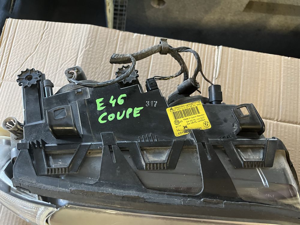 Bmw e46 lampy przednie przód coupe,cabrio bosch europa