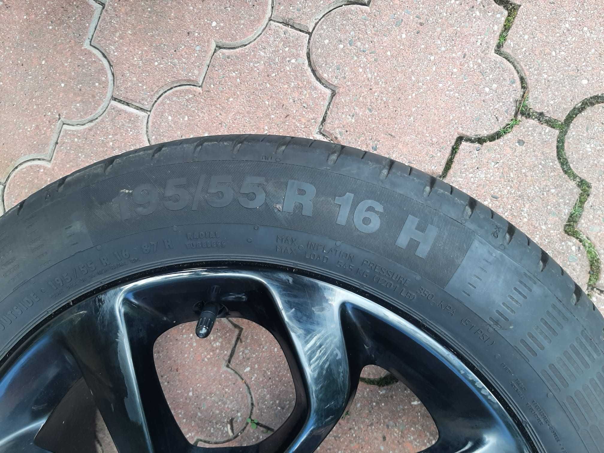 koła kompletne alufelgi OPEL corsa 16