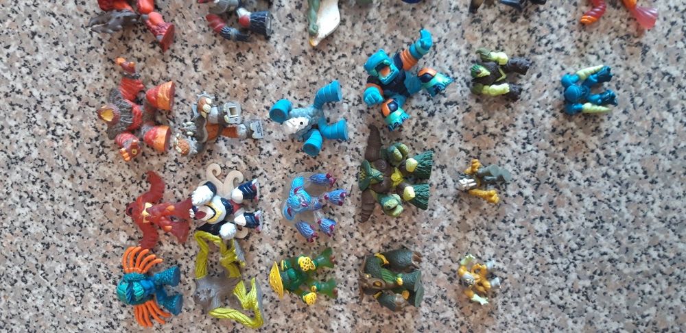 Conjunto de 34 Figuras Gormiti