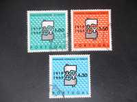 Selos Portugal 1969-Organização Trabalho serie completa usados