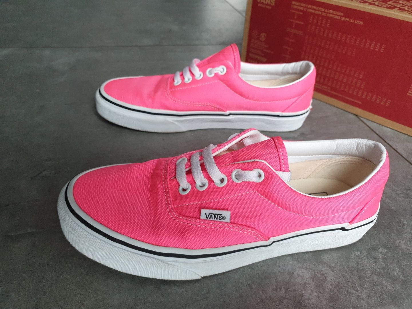 Tenisówki Vans Era różowe neon 38/38,5 . Jak nowe