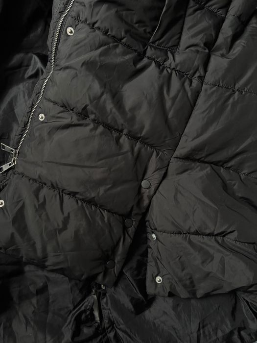 Зимова пухова куртка hm 146 розмір