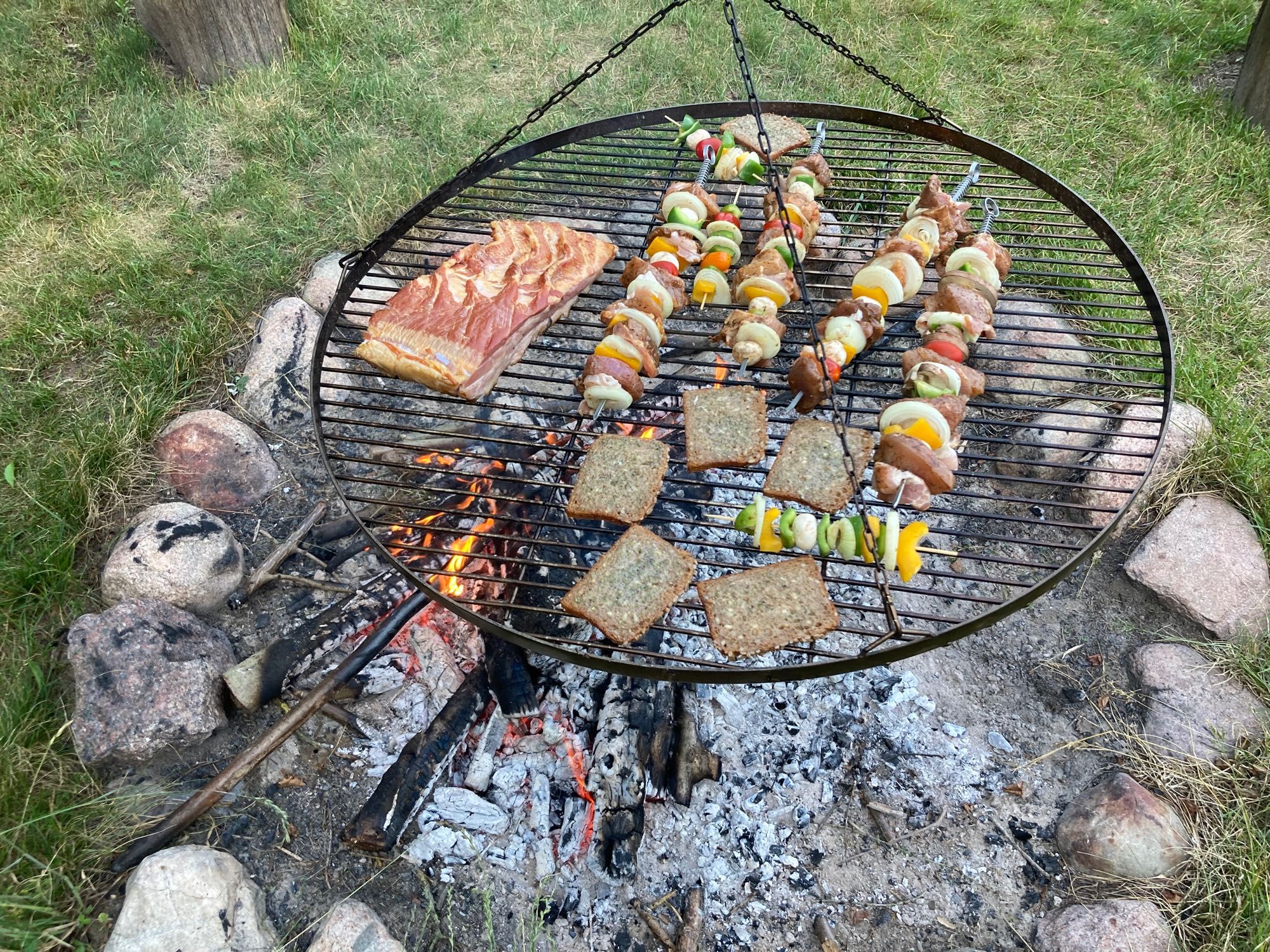 Boże Ciało, Wakacje / Dom przy plaży w Ińsku.