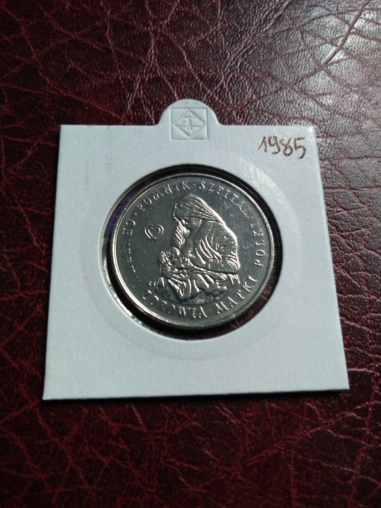 Moneta PRL 100 złotych 1985 centrum zdrowia