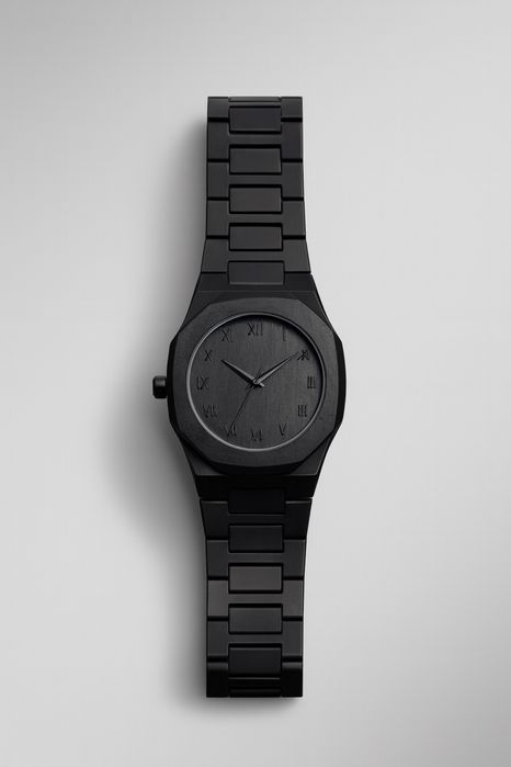 Relógio All Black Masculino – Estilo Moderno e Elegante