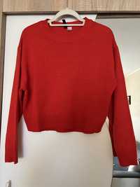 Swetr H&M czerwony