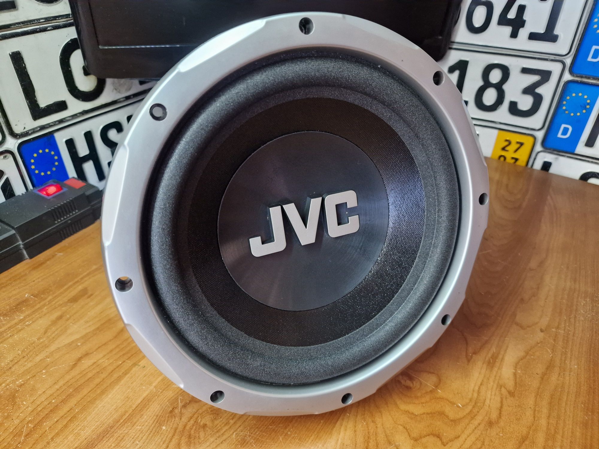 Nowy subwoofer skrzynia basowa tuba Głośnik 25 cm JVC 250 Rms