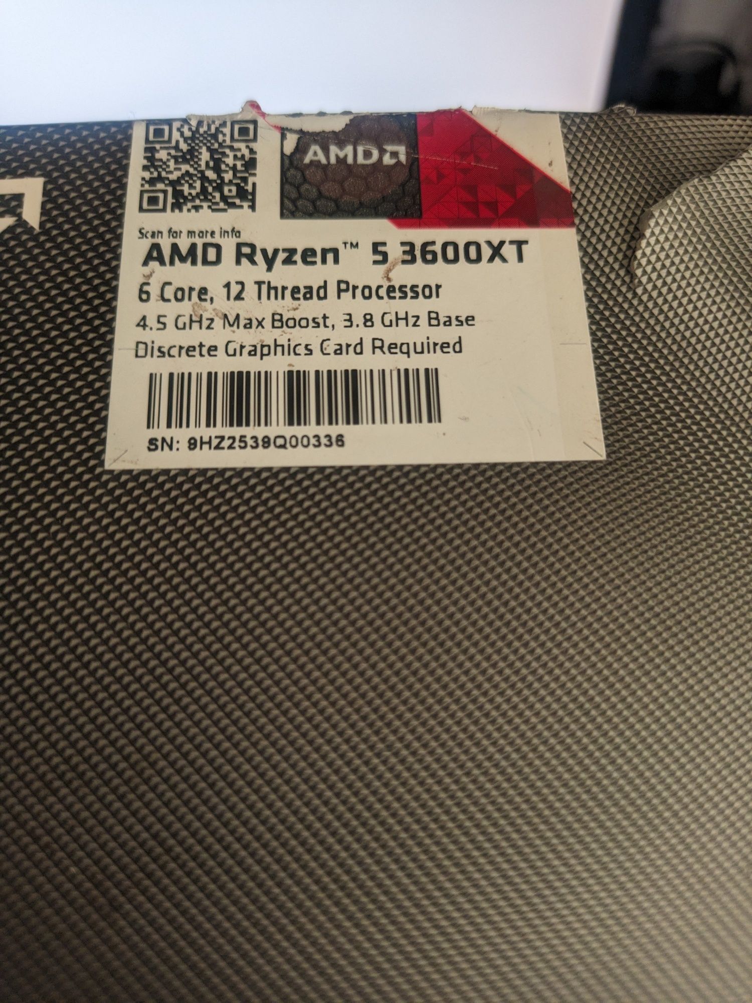 Процессор ryzen 5 3600xt, R5 3600, XT, AM4