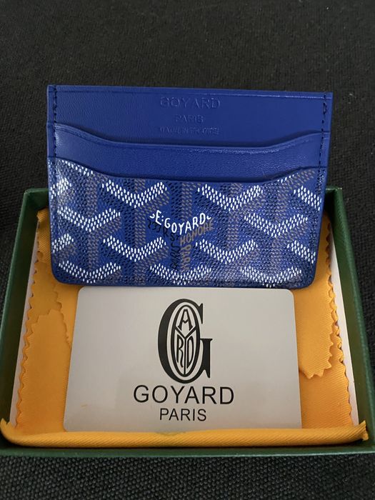 Cardholder Goyard Niebieski
